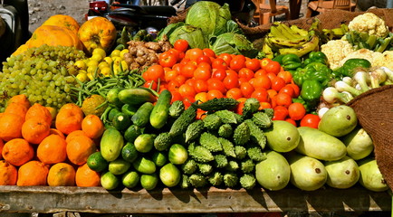 Fruit and Vegetable Stand