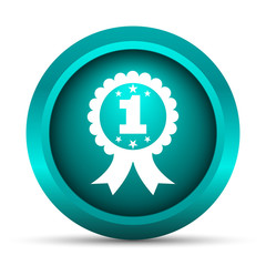 First prize ribbon icon