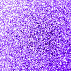 Violet glitter texture christmas background - Square composition