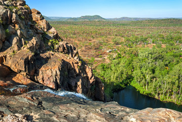 Fototapeta na wymiar Kakadu National Park (Northern Territory Australia) landscape near Gunlom lookout