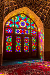 Naklejka na ściany i meble Nasir Al-Mulk Mosque door