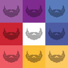 illustration of Happy new year 2016