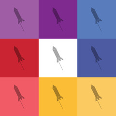 illustration of Happy new year 2016