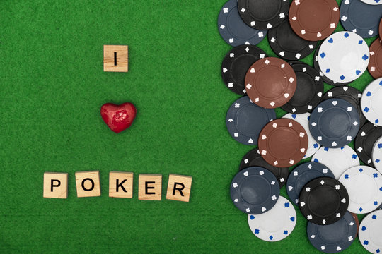 I love poker concept