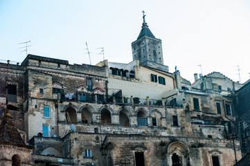 Fototapeta premium Matera, i sassi