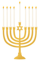 Hanukkah menorah