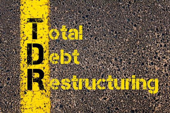 Accounting Business Acronym TDR Total Debt Restructuring