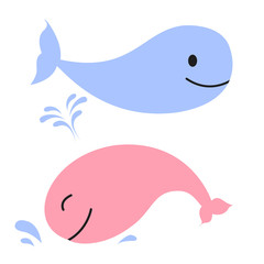 Whale vector illustration