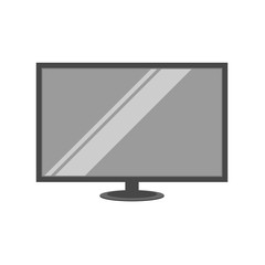 TV flat screen lcd, vector illustration.