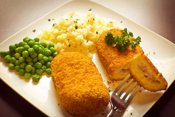Stuffed Chicken Cordon Bleu