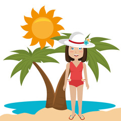 Summer, travel and vacation 