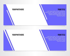 Web banner design
