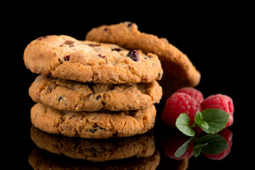 Dried fruits chip cookies