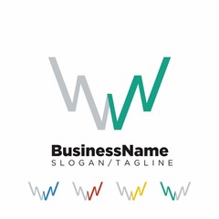 finance vector logo icon