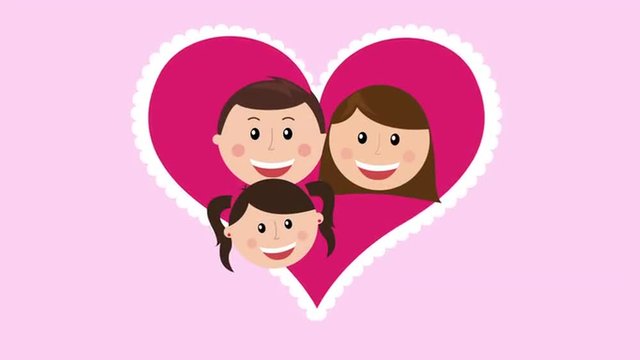 Love Family design, Video Animation