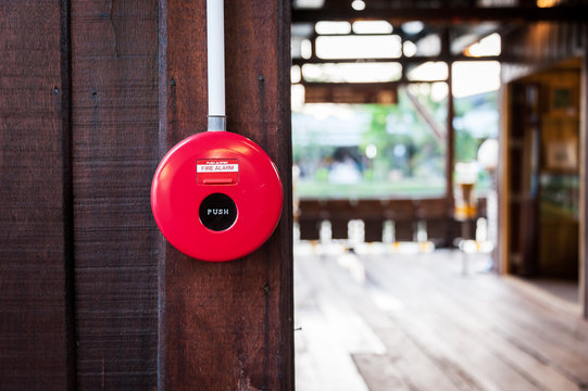 Fire Alarm near door fire