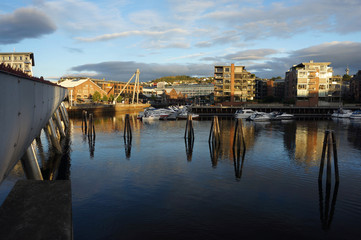 Obraz premium Trondheim view. Norway