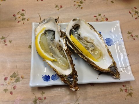 牡蠣とレモン/牡蠣とレモンの組み合わせ