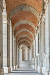 Madridl Palace corridor