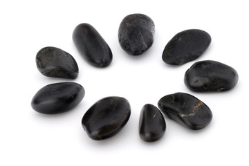 Zen pebbles. Stone spa and healthcare concept.