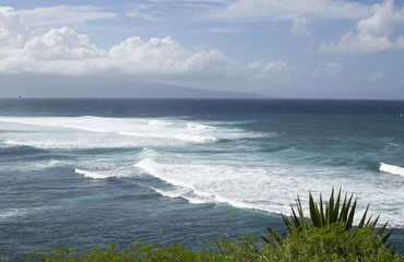 Waves on the Pacific Ocean, Maui.