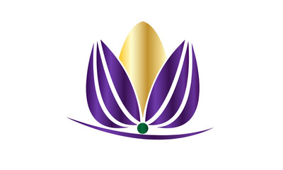 Golden Flower Logo