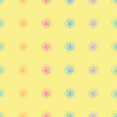 Seamless colorful background with abstract geometric shapes