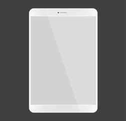 Tablet PC Like IPad Design With Blank Screen. Vector
