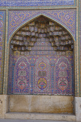 Nasir Al-Mulk Mosque in Shiraz, Iran.