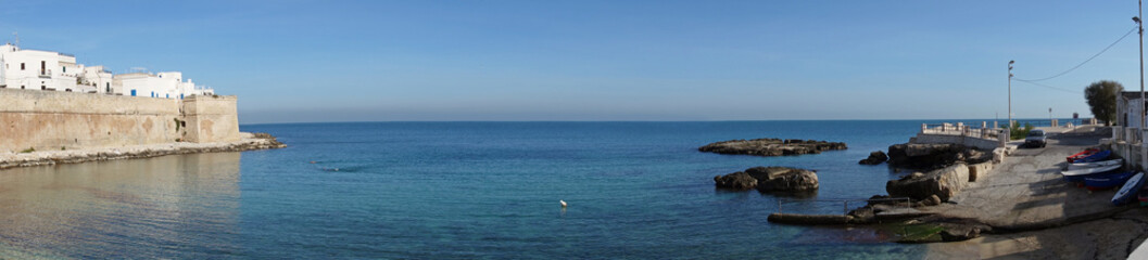 Obraz premium Panoramic view of Monopoli. Puglia. Italy.