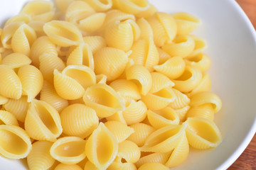 Cooked pasta