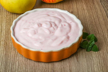 Srawberry yoghurt