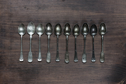 Vintage Silver Teaspoons