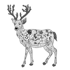 Deer doodle