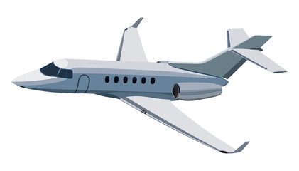 Blue jet airplane