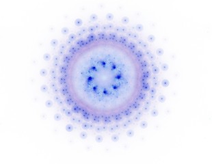 Illustartion of Gold glittering star dust circle