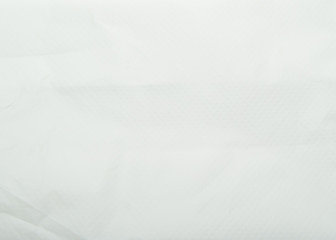 disastrously of white plastic background texture, Crumpled plast