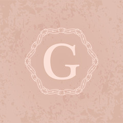 logo letters g. Company name