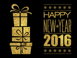 Merry christmas typography 