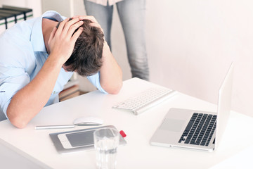 Burnout im Büro