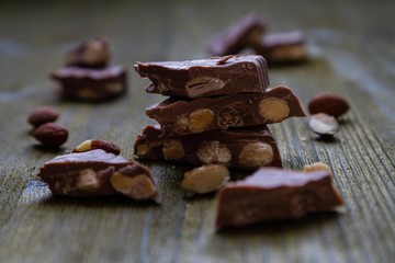 Traditional spanish sweet - turron 