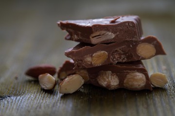 Traditional spanish sweet - turron 