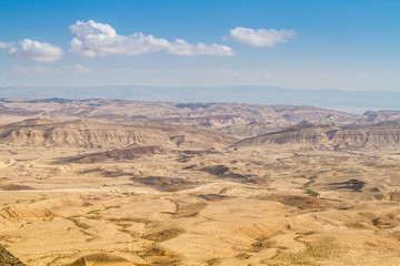 Fototapeta na wymiar Large Crater, Negev desert