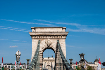 Chain bridge in Budapest