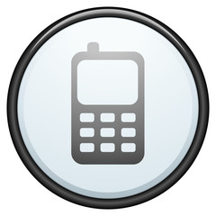 Mobile phone contact button