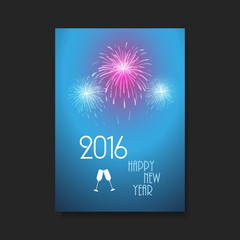 New Year Flyer or Cover Design - 2016
