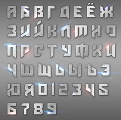 Metal alphabet - RU