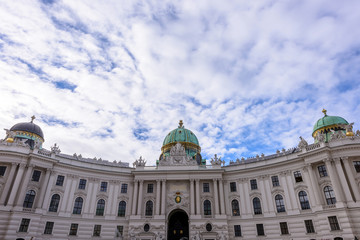 Fototapeta na wymiar Beautiful Vienna Palace
