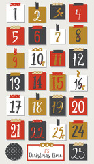 Christmas advent calendar - 97724847