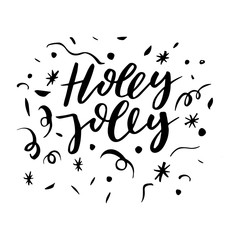 Hand drawn vector lettering. Motivating modern calligraphy